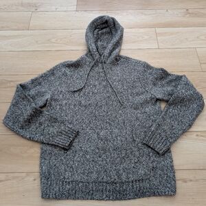 Gray Hooded Men's Sweater From Old Navy